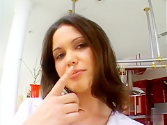 Incredible pornstar Selena Silver in amazing brunette, big dick adult movie