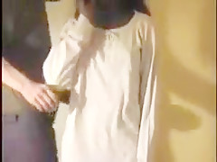 Black college girl used