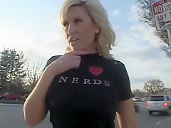 Best pornstar Tiffany Price in horny blonde, blowjob porn movie