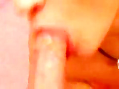 Hairy babe cum in mouth