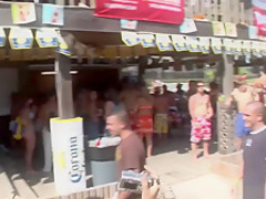 Horny pornstar in hottest group sex, striptease porn video