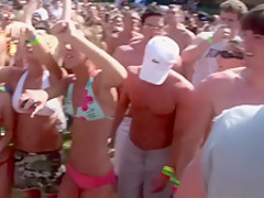 Horny pornstar in hottest group sex, striptease porn video