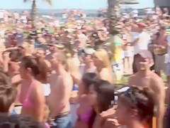 Horny pornstar in hottest group sex, striptease porn video