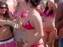 Horny pornstar in hottest group sex, striptease porn video