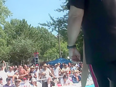 Incredible pornstar in exotic striptease, outdoor porn video