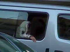 Horny Japanese model Kaho Kasumi in Incredible Car JAV video