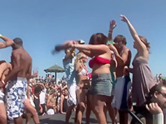 Crazy pornstar in amazing group sex, outdoor adult video