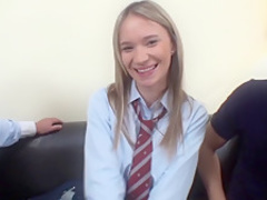 Horny pornstar Angel Piaff in best college, brazilian porn clip