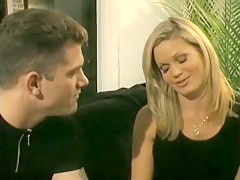 Exotic pornstar Veronica Caine in horny milfs, blonde sex clip