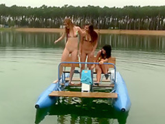 Exotic pornstars Tamara Enjoy and Alexis Crystal in amazing brazilian, outdoor xxx scene