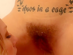 Fabulous pornstar Edyn Blair in amazing tattoos, masturbation adult movie