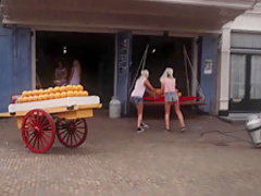 Amazing pornstars Jessie Hazz, Daniella Rose and Naomi Nevena in best brazilian, european porn video