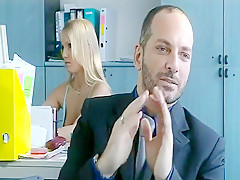 Crazy pornstar in incredible blowjob, threesome porn clip