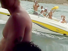 Amazing pornstar in crazy piercing, blonde sex movie