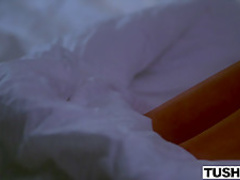 TUSHY I love when they take turns and make her gape