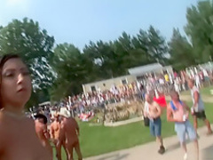 Exotic pornstar in crazy blonde, college porn movie