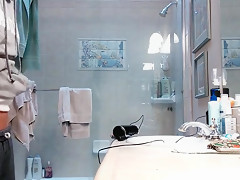 Finally caught sisters hot friend in the shower