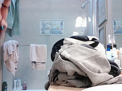 Finally caught sisters hot friend in the shower