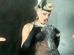 Incredible pornstars Jenna Lovely and Blanche Bradburry in crazy dildos/toys, lesbian sex clip