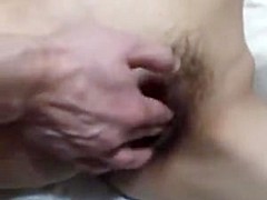 Skinny asian gangbang