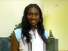 Incredible pornstar Lil Bit More in horny interracial, blowjob adult movie