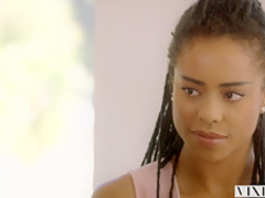 VIXEN Harley Dean and Kira Noir Share a Huge Cock