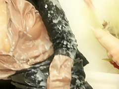 Fabulous pornstar Tarra White in amazing threesome, masturbation porn movie