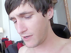 Offering his cum to mistress