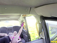 John & Pippa Blonde in Hot tv personality takes it hard - FakeTaxi