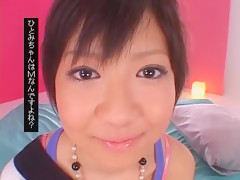 Crazy Japanese whore Hitomi Sato in Best Fingering, Swallow JAV movie