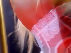 Hottest pornstar Cindy Crawford in incredible masturbation, blonde xxx clip