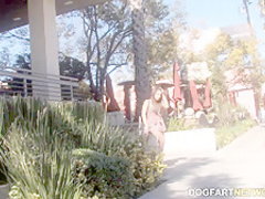 Giselle Leon Picked Up And Fucks Big Black Cock