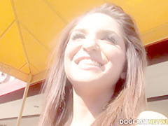 Giselle Leon Picked Up And Fucks Big Black Cock