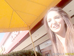 Giselle Leon Picked Up And Fucks Big Black Cock