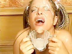 Hottest pornstar Nina Whett in best big tits, bukkake sex clip