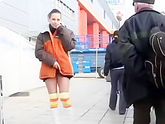 Crazy pornstar in hottest straight, public adult clip