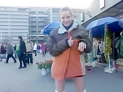 Crazy pornstar in hottest straight, public adult clip