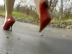 Horny amateur High Heels, Fetish sex video