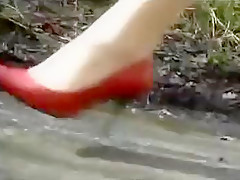 Horny amateur High Heels, Fetish sex video