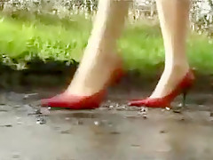 Horny amateur High Heels, Fetish sex video