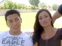 Best pornstar Claudia Valentine in amazing big tits, voyeur adult video