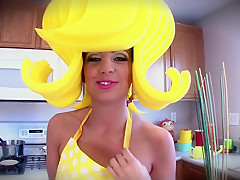 Best pornstar Abigail Mac in amazing big tits, stockings sex video