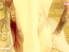 My Dirty Hobby - Busty tattooed MILF blows her man