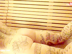 My Dirty Hobby - Busty tattooed MILF blows her man