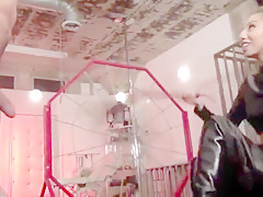 Asian mistress cock whipping