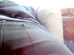 Booty cruise black jeans up-ass cam