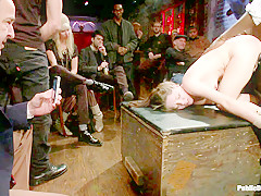 Adorable Jessi Palmer Is Suspended By Just Her Pigtails And Ankles And Fucked - PublicDisgrace