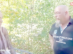 My Dirty Hobby - Busty tattooed babe fucked outdoors