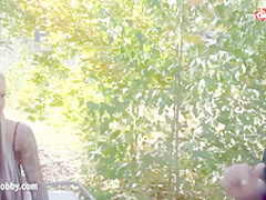 My Dirty Hobby - Busty tattooed babe fucked outdoors