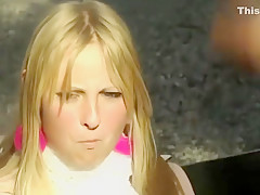 Hottest amateur Smoking, Outdoor adult clip